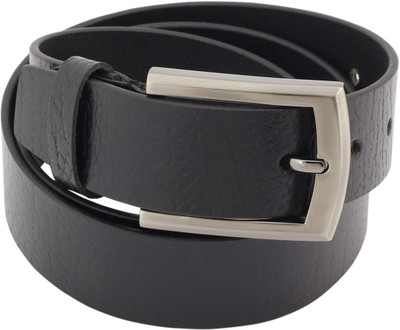 

LEX TAVIS Men Formal, Evening Black Genuine Leather Belt