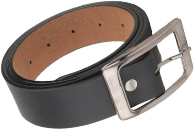 

Peacock Mundkar Boys Black Artificial Leather Belt