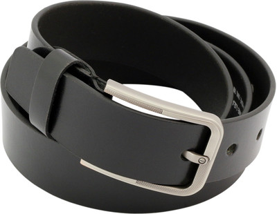 

LEX TAVIS Men Formal, Evening Black Genuine Leather Belt