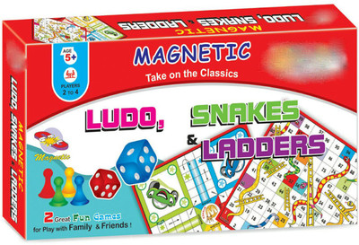 

Grab Offers New Games Special Style Magnetic Ludo,Snakes And Ladder Great Family Board Games For Kids. Board Game