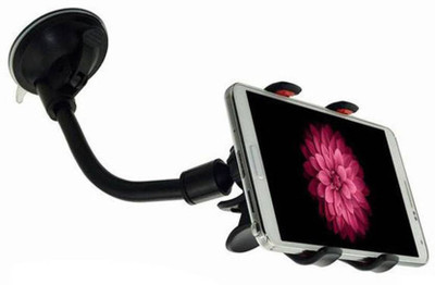 Trifles Car Mobile Holder for Dashboard, Windshield(Black)