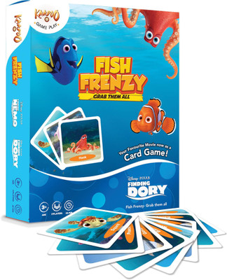 

Kaadoo Disney-Fish Frenzy-Finding Dory Card Game(mutli)