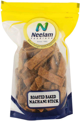 

Neelam Foodland Roasted Baked Nachani Sticks Chips(400 g)