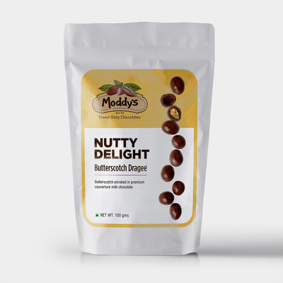 

moddys Nutty DeLight Butter Scotch Crackles(0.100 g)