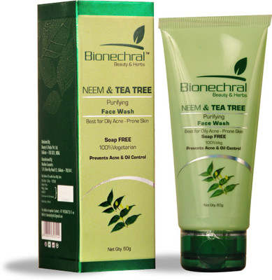

Bionechral Neem & Tea Tree Face Wash(60 g)