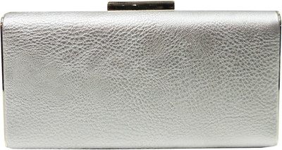 

Madame Exclusive Wedding, Festive, Party, Casual Silver Clutch