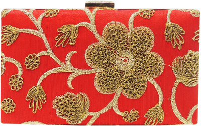

Madame Exclusive Wedding, Festive, Party, Casual Red Clutch