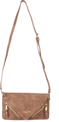 

Carlton London Casual Yellow Clutch