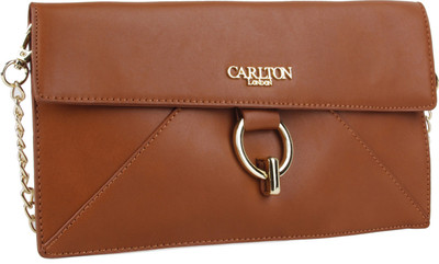 

Carlton London Casual Tan Clutch