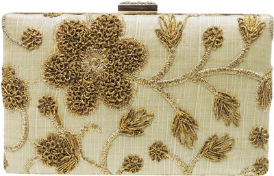 

Madame Exclusive Wedding, Festive, Party, Casual Gold Clutch