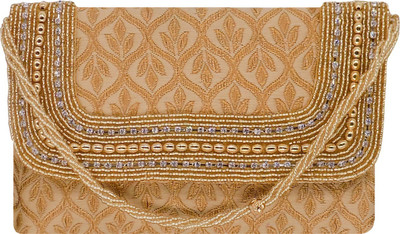 

Bagaholics Festive, Wedding, Party, Casual Gold Clutch