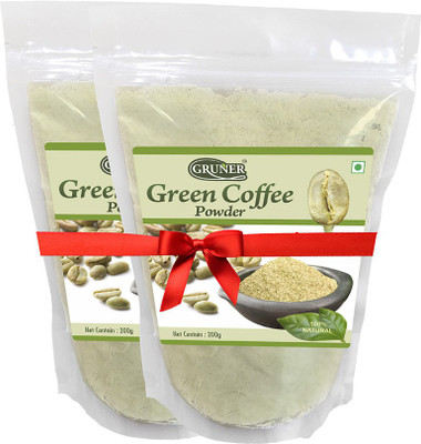 

Gruner Gruner's Natural Unroasted Green Coffee Powder (Combo 2 Pack) Instant Coffee(2 x 100 g)