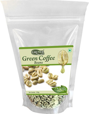 

Gruner Gruner's Natural Unroasted Green Coffee Beans Filter Coffee(250 g)
