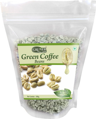 

Gruner Gruner's Natural Unroasted Green Coffee Beans Filter Coffee(500 g)