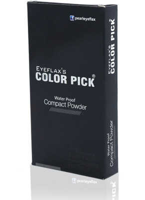 

Eyeflax's Colorpick Waterproof Compact Powder Compact(Natural & Blush)