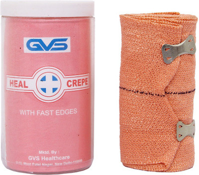

GVS HEAL CREPE COTTON BANDAGES 10 cm Crepe Bandage(10 cm)
