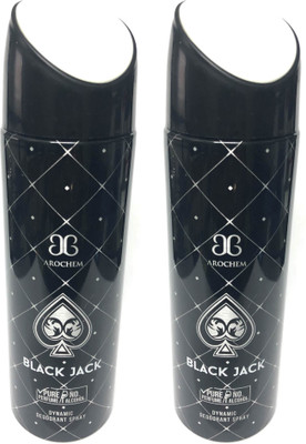 

Arochem bj2 Deodorant Spray - For Men & Women(400 ml, Pack of 2)