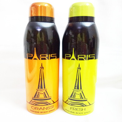 

Paris ORANSSI AND FRESH Perfume Body Spray - For Men & Women(400 ml, Pack of 2)