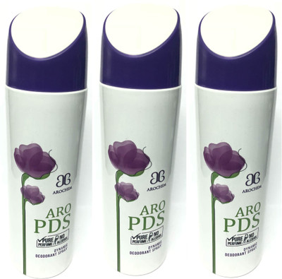 

Arochem Pds3 Deodorant Spray - For Men & Women(600 ml, Pack of 3)