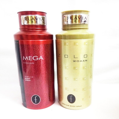 

Flavia MEGA AND ZOLO Perfume Body Spray - For Women(400 ml, Pack of 2)