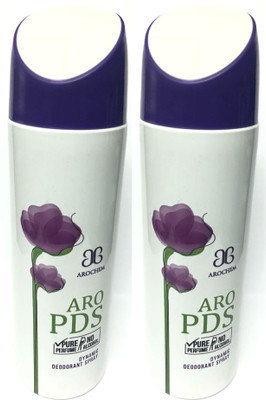 

Arochem Pds2 Deodorant Spray - For Men & Women(400 ml, Pack of 2)