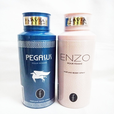 

Flavia PEGASUS AND ENZO Perfume Body Spray - For Men & Women(400 ml, Pack of 2)