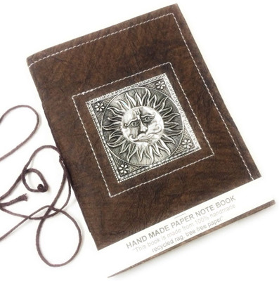 

Safar Regular Diary(Beautiful handmade diary. made from 100 % tree free paper. eco friendly, Brown)