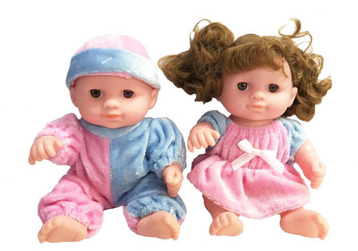 

Emob Realistic New Born Baby Boy and Girl Cute Toy with Moving Body Parts For Kids(Multicolor)