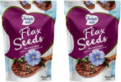 

Delight Nuts Brown Flax Seeds(200 g, Pack of 2)