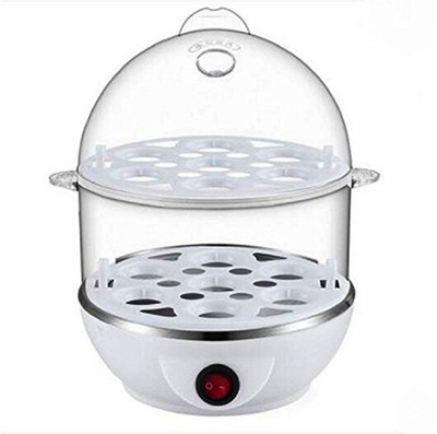 

GOCART Unique Design Egg Boiler Egg Cooker, Simple Healthy 14 Egg Capacity Double Decker Design Egg Boiler Egg Cooker(14 Eggs)