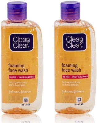 

Clean & Clear Foaming Face Wash 150ml + 150ml Face Wash(300 ml)