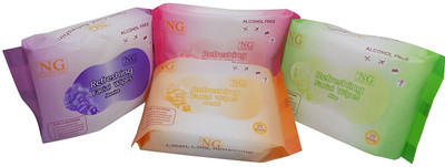 

Prime Facial Wipes For Girls Soft Skin, Face Cleansing Wipes 4 Pcs, Multicolored(Pack of 4)