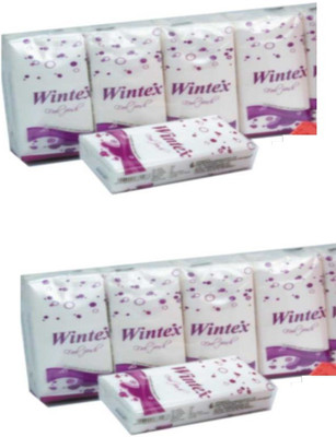

Wintex Pocket Face tissue pack of 10 nos(Pack of 12)