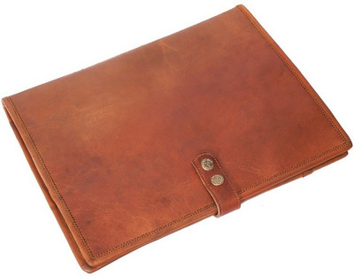 

Pranjals House leather leather file folder(Set Of 1, brown)