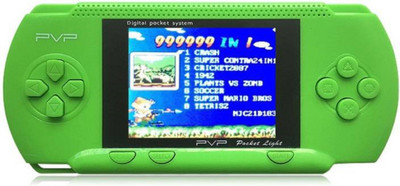 

KIDLAND PVP STATION LIGHT 3000 GAMES GB with RACING,SHOOTING,ARCADE,PUZZLES (GREEN )(Green)