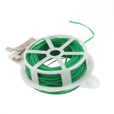 

upalabdh 98Feet Twist Tie Reel Plant Tie-Line Spool twist n tie rope with cutter Garden Tool Kit(1 Tools)