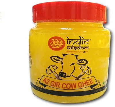 

IndicWisdom Hand Churned Desi Gir Cow Ghee Ghee 175 ml Mason Jar