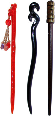 

PARROTOO Combo of Multi Color Juda Sticks Bun Stick(Multicolor)