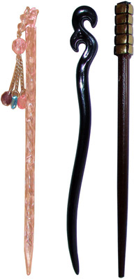 

BULK Combo of Multi Color Juda Sticks Bun Stick(Multicolor)