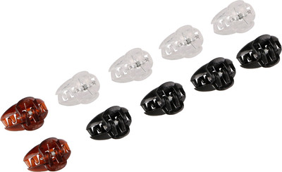 

Franck Provost (France) Mini Butterfly Hair Claw Clips (10 pcs) - (Multicolour) Hair Claw(Multicolor)