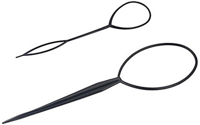 niceeshop Ponytail Hair Band(Black)
