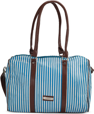 

Murcia Shoulder Bag(White, Blue), Blue;white