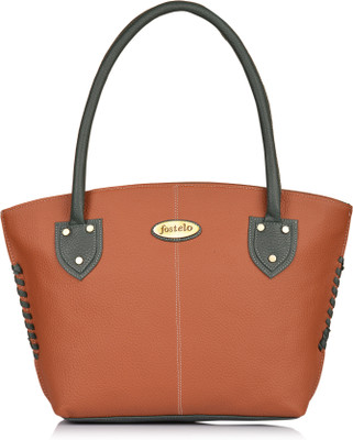 

Fostelo Shoulder Bag(Tan, Green), Green;tan