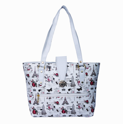 

Lady bar Hand-held Bag(White)