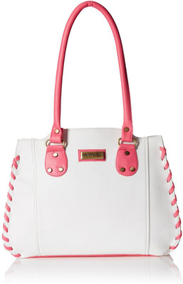 

Fantosy Shoulder Bag(White, Pink), Pink;white