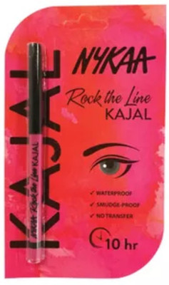 

Nykaa Rock The Line Kajal Eyeliner(Black, 1.2 g)
