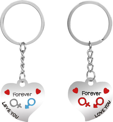

SHOP&STALK Forever Love You Heart Shape Key Chain