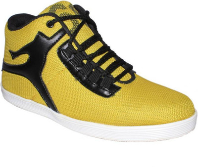 

U2Shoes Boys Lace Sneakers(Orange, Yellow-66
