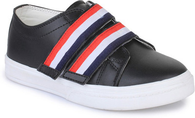 

Bruno Manetti Boys & Girls Velcro Sneakers(Black