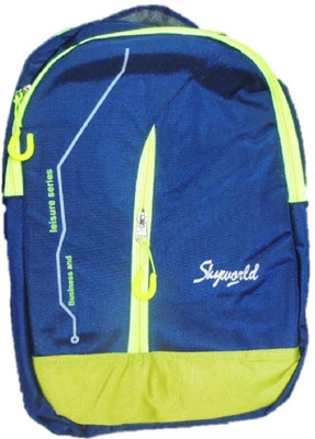 

Silvertise 15.6 inch Laptop Backpack(Blue, Yellow)
